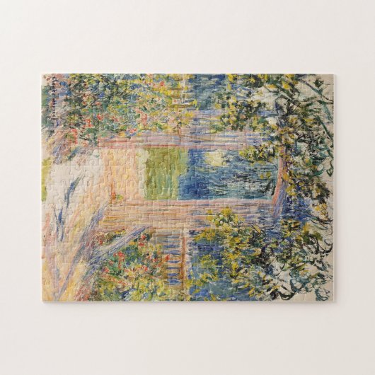 Garden Gate Monet Frische Pasta machen Puzzle (Horizontal)