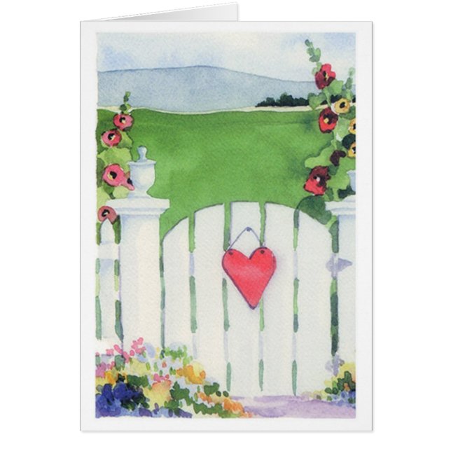 Garden Gate - Note Card (Vorne)