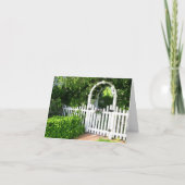 Garden Gate Note Cards Karte (Vorderseite)