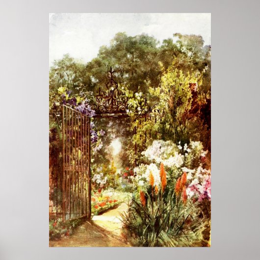 Garden Gate Poster (Vorne)