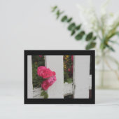 Garden Gate Postkarte (Stehend Vorderseite)