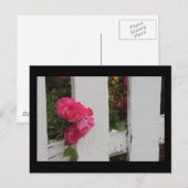 Garden Gate Postkarte (Vorne/Hinten)