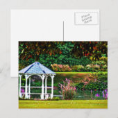 GARDEN GAZEBO POSTKARTE (Vorne/Hinten)