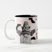 garden Genome, for Gnome Lovers, Coffee Mug Zweifarbige Tasse (Links)