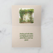 GARDEN GET BESTER CARD DANKESKARTE (Innenseite)
