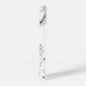 Garden Glam: Luxuriöse florale Telefonabdeckung iPhone Hülle (Rechte Seite)