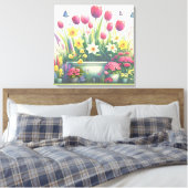 Garden Glow Leinwanddruck (Insitu (Schlafzimmer))