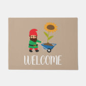 Garden Gnome bunt und lustig Fußmatte (Vorderseite)