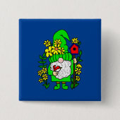 Garden Gnome Button (Vorderseite)