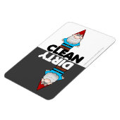 Garden Gnome Dishwasher Magnet (Linke Seite)