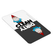 Garden Gnome Dishwasher Magnet (Rechte Seite)