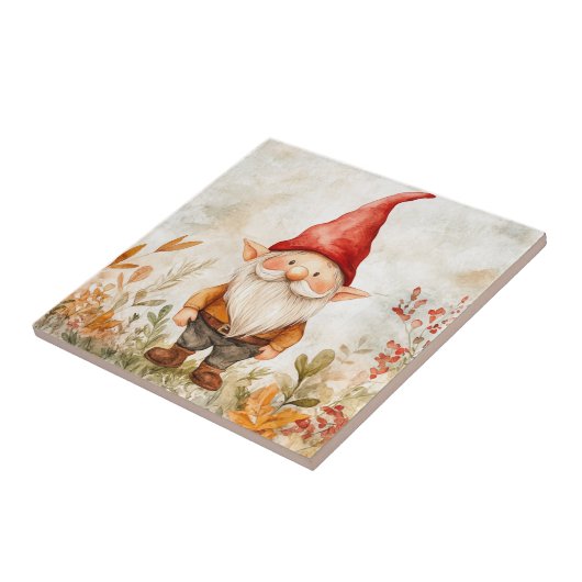 Garden Gnome Fliese (Seite)