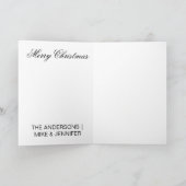 Garden Gnome Frohe Weihnachten Roter Büffel Karier (Innenseite)