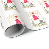 Garden Gnome Gift Wrap Geschenkpapier (Rolleneckpunkt)