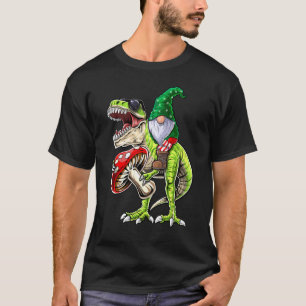 Garden Gnome Hat T Rex Dinosaurier Garden Women Me T-Shirt