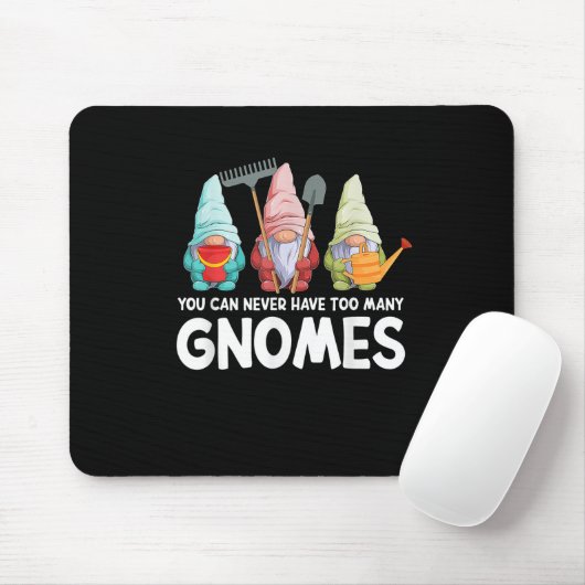 Garden Gnome können Sie nie zu viele Gnome Ga Mousepad (Mit Mouse)