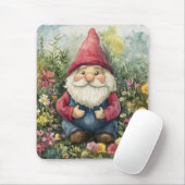 Garden Gnome Mousepad (Mit Mouse)
