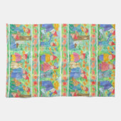 Garden Gnome Pixie Play Turtle Küchentuch (Horizontal)