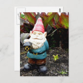 Garden Gnome Postkarte (Vorne/Hinten)