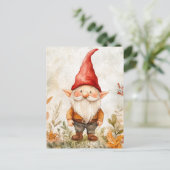 Garden Gnome Postkarte (Stehend Vorderseite)
