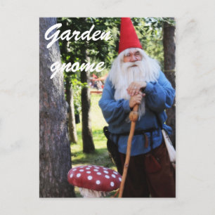 Garden Gnome Postkarte
