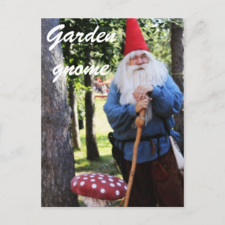 Garden Gnome Postkarte