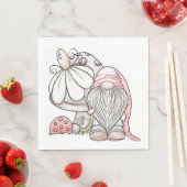 Garden Gnome Serviette (Beispiel)