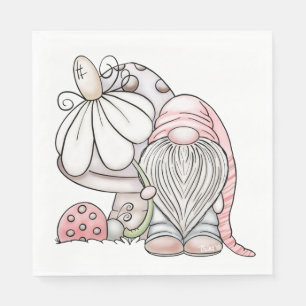 Garden Gnome Serviette