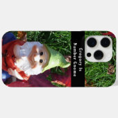 Garden Gnome Sie sind Nummer Gnome Add Name Fall Case-Mate iPhone Hülle (Rückseite (Horizontal))