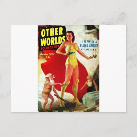 Garden Gnomes am Strand Postkarte (Vorderseite)