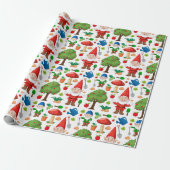 Garden Gnomes Geschenkpapier (Ungerollt)