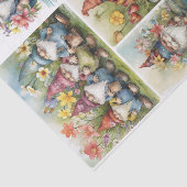 Garden Gnomes Seidenpapier (Ausschnitt)