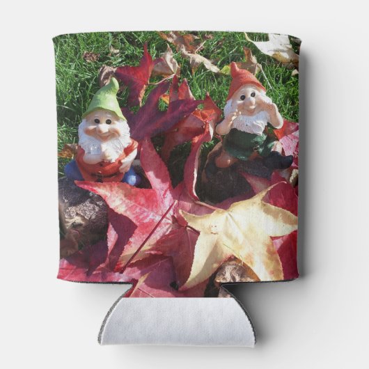 Garden Gnomes Sie sind Nummer gewinnt Name Fall hi Dosenkühler (Rückseite)