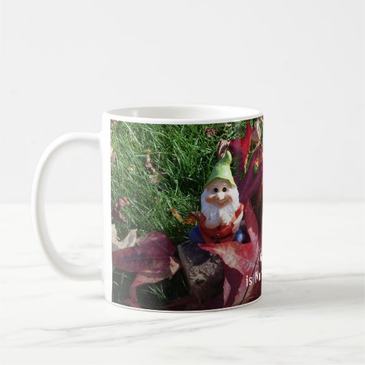 Garden Gnomes Sie sind Nummer gewinnt Name Fall hi Kaffeetasse (Links)