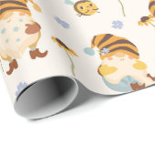 Garden Gnomes Wrapping Paper Geschenkpapier (Rolleneckpunkt)