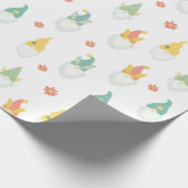 Garden Gnomes Wrapping Paper Geschenkpapier (Ecke)