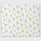 Garden Gnomes Wrapping Paper Geschenkpapier (Flach)
