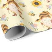 Garden Gnomes Wrapping Paper Geschenkpapier (Rolleneckpunkt)