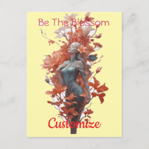Garden Goddess Blossom Thunder_Cove Postkarte