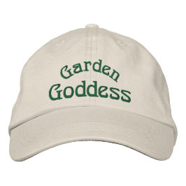 Garden Goddess Funny Bestickte Baseballkappe