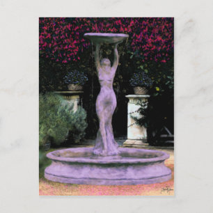 Garden Goddess ~ Postcard Postkarte
