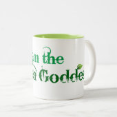 Garden Goddess Zweifarbige Tasse (VorderseiteRechts)