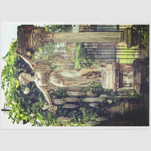 Garden Grace Tissue by Elsie Lane Art Garage Seidenpapier (Vorderseite)