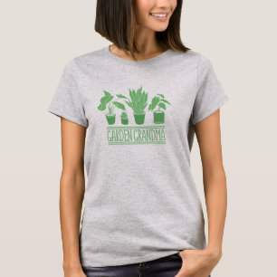 Garden Grandma Grüne Hauspflanzen T-Shirt