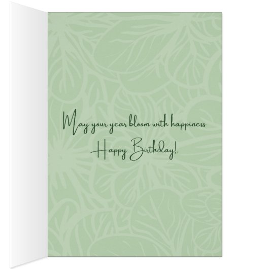 Garden Green Blooms (Innen (Rechts))