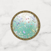 Garden Green Butterfly Konfetti (Klein Vorderseite)