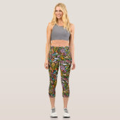 Garden Green Capri Leggings (Vorderseite)