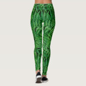 Garden Green Fern Leggings: Go Earthy— Leggings (Rückseite)