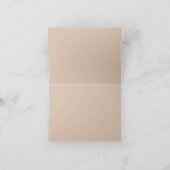 Garden Green - Soft Pink Roses Vielen Dank Dankeskarte (Innenseite)