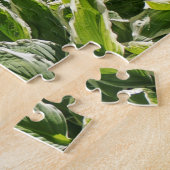 Garden Green White Hosta Pflanze Sommer Frühjahr 2 Puzzle (Seite)